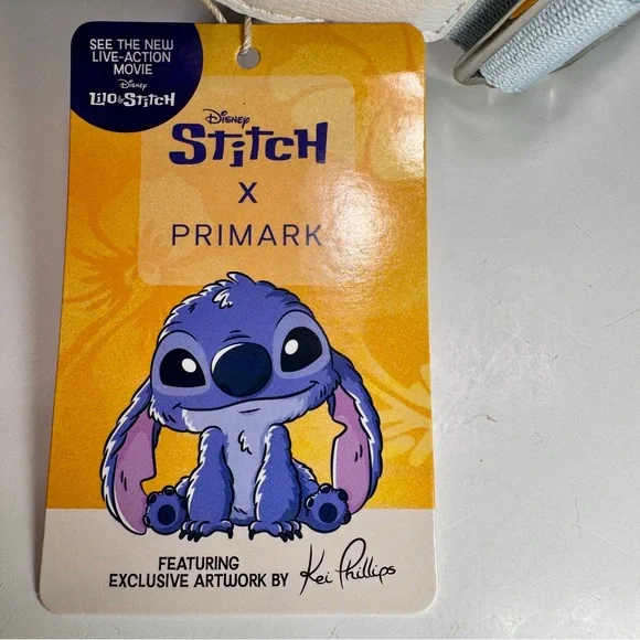 NWT Disney x Primark Stitch Crossbody Bag, or Camera Bag. Hibiscus pattern - Picture 15 of 15